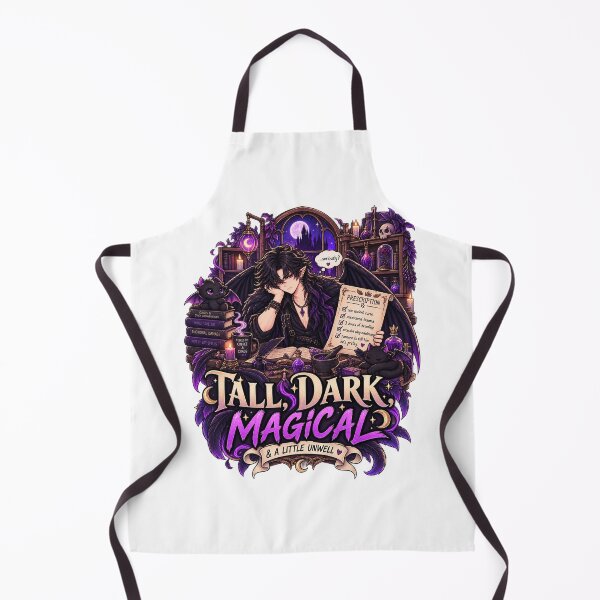 Item preview, Tall Dark Magical & A Little Unwell – Funny Romantasy designed and sold by JPCuteDesign.