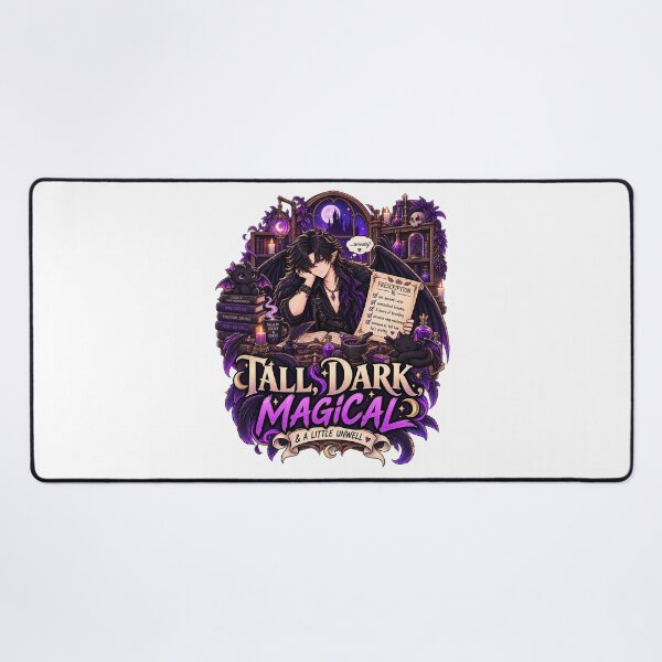 Item preview, Tall Dark Magical & A Little Unwell – Funny Romantasy designed and sold by JPCuteDesign.