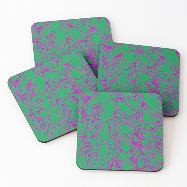 Item preview, Modern Distressed Python Print Pattern | Green & Purple designed and sold by Frohyou.