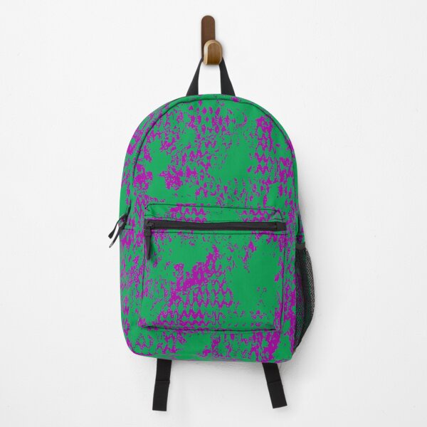 Item preview, Modern Distressed Python Print Pattern | Green & Purple designed and sold by Frohyou.