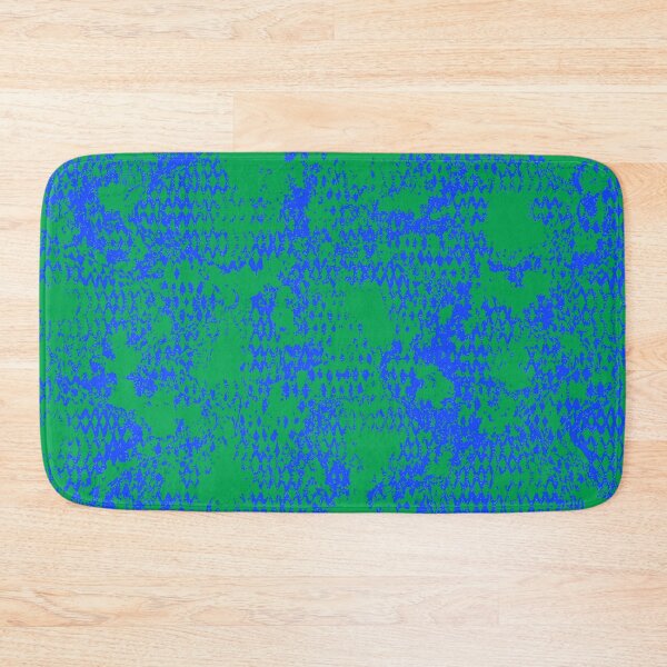 Item preview, Modern Distressed Python Print Pattern | Green & Blue designed and sold by Frohyou.