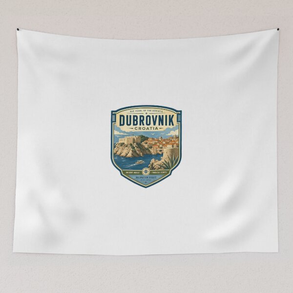 Item preview, Dubrovnik Croatia The Pearl Of The Adriatic Travel Souvenir designed and sold by Simsimah26Parks.