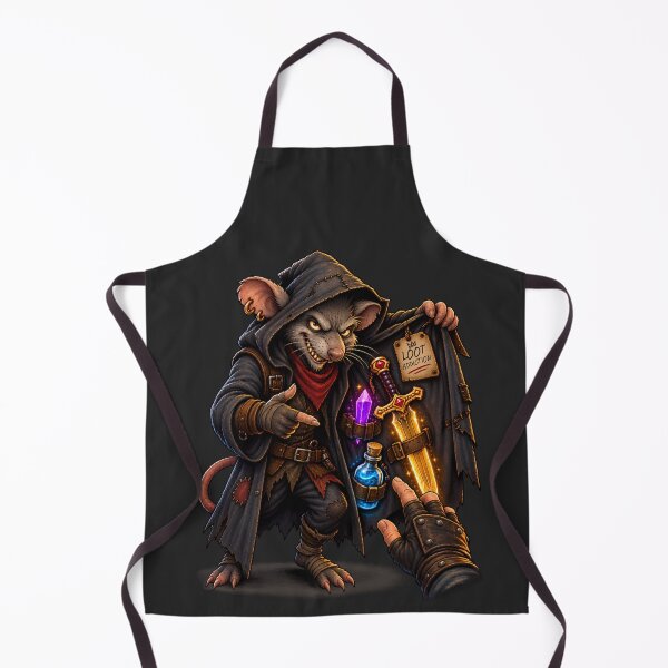 Item preview, Loot Addiction Rat Dealer Funny Gaming RPG Fantasy Design designed and sold by PXEpic.