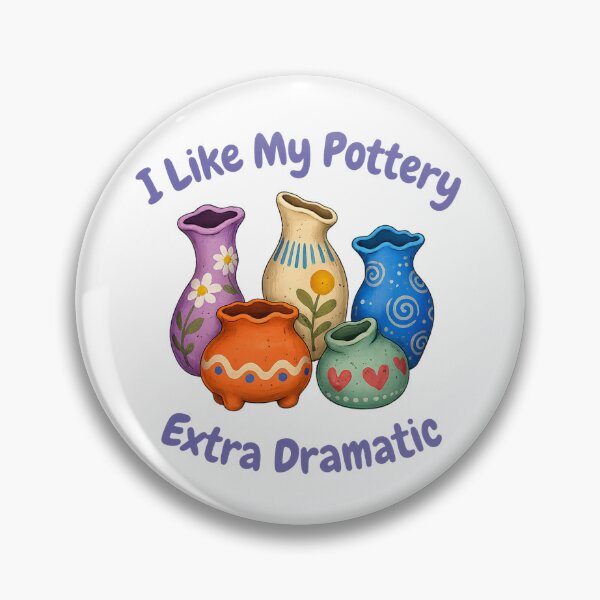 Item preview, I like My Pottery Extra Dramatic Blue designed and sold by SamanthaLPottery.