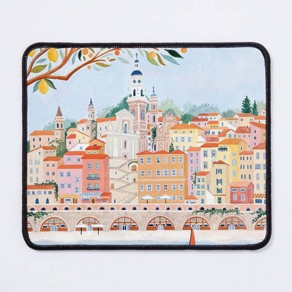 Item preview, Menton, France designed and sold by POSTERIOCREW.
