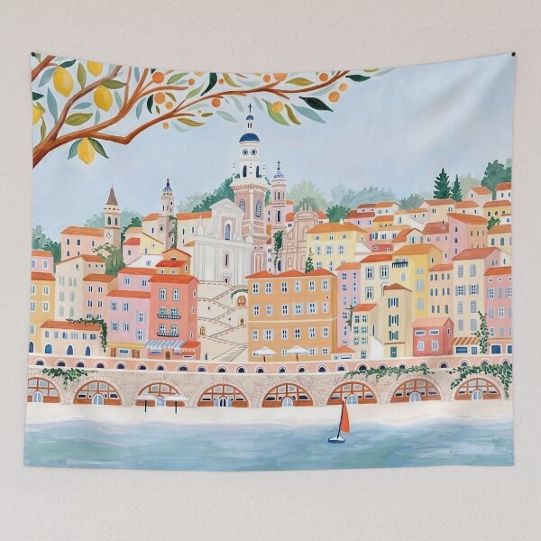 Item preview, Menton, France designed and sold by POSTERIOCREW.