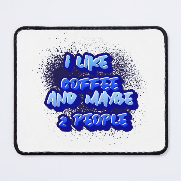 Item preview, I like coffee and maybe 2 people designed and sold by CreationsbYKz.