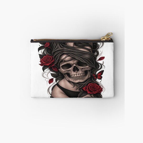 Item preview, Skull Rose Gothic Woman designed and sold by VYBORA Studio.