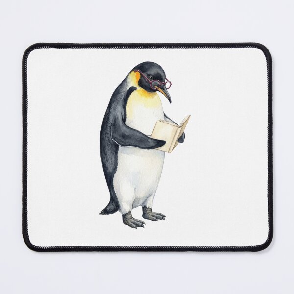 Item preview, Penguin Reading with Glasses designed and sold by Roy & Tiffany.
