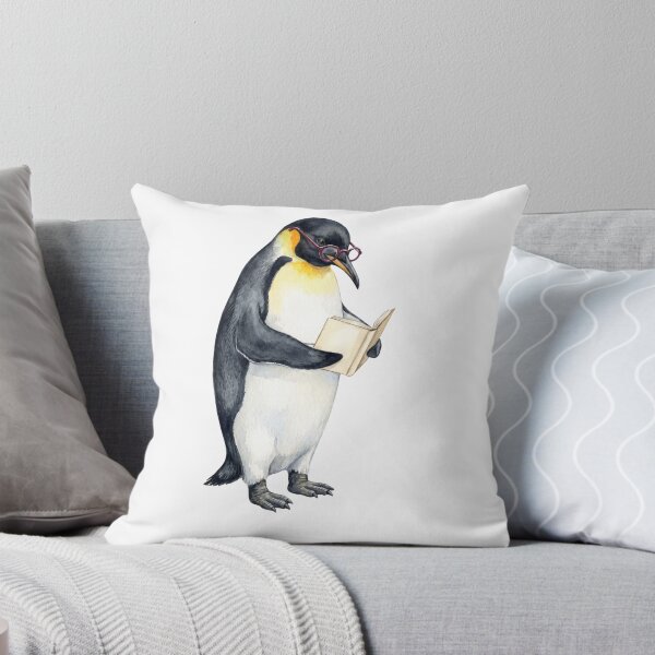 Item preview, Penguin Reading with Glasses designed and sold by Roy & Tiffany.