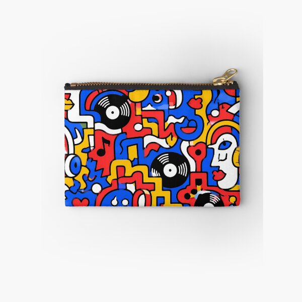 Item preview, The Vinyl Groove Doodle Maze designed and sold by Thai Vibe Studio.