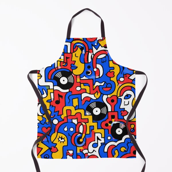 Item preview, The Vinyl Groove Doodle Maze designed and sold by Thai Vibe Studio.