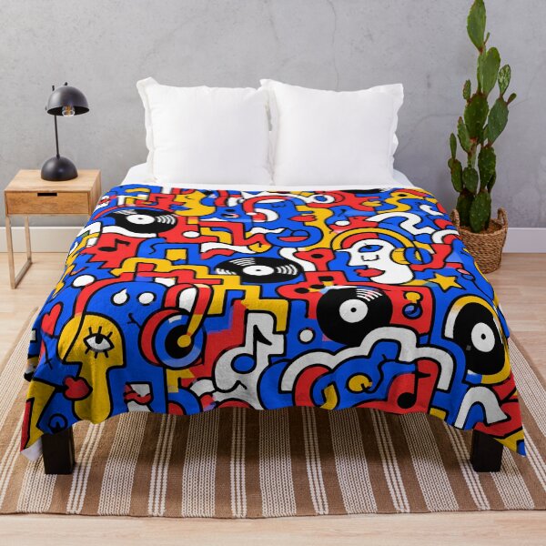 Item preview, The Vinyl Groove Doodle Maze designed and sold by Thai Vibe Studio.