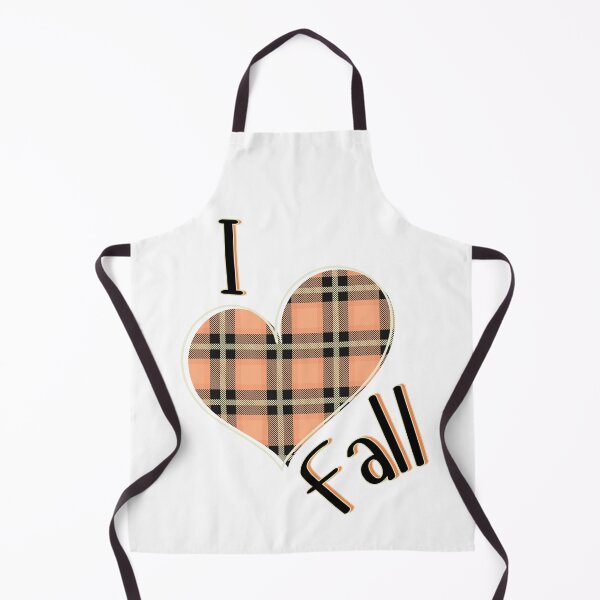 Item preview, I Heart Fall Tartan Plaid Heart Vintage Autumn | Dark Ink Edition designed and sold by SunandShade.