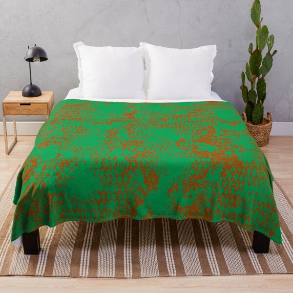 Item preview, Modern Distressed Python Print Pattern | Green & Brown designed and sold by Frohyou.