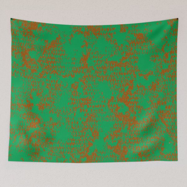 Item preview, Modern Distressed Python Print Pattern | Green & Brown designed and sold by Frohyou.