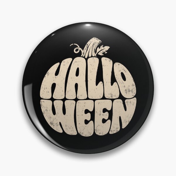 Item preview, vintage funny retro happy Halloween pumpkin  Spooky gift designed and sold by Amzkao.