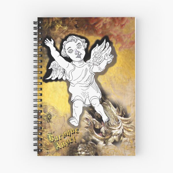 Item preview, Baroque Angel Contemplating Heaven (Drawing by ACCI) designed and sold by VanyssaGraphics.