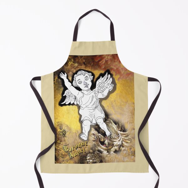 Item preview, Baroque Angel Contemplating Heaven (Drawing by ACCI) designed and sold by VanyssaGraphics.