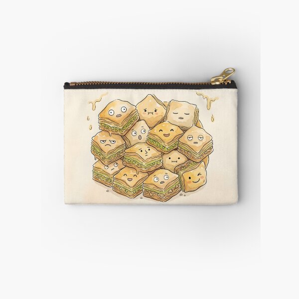 Item preview, Cute Baklava Pile Kawaii Middle Eastern Dessert designed and sold by DuckOddity.