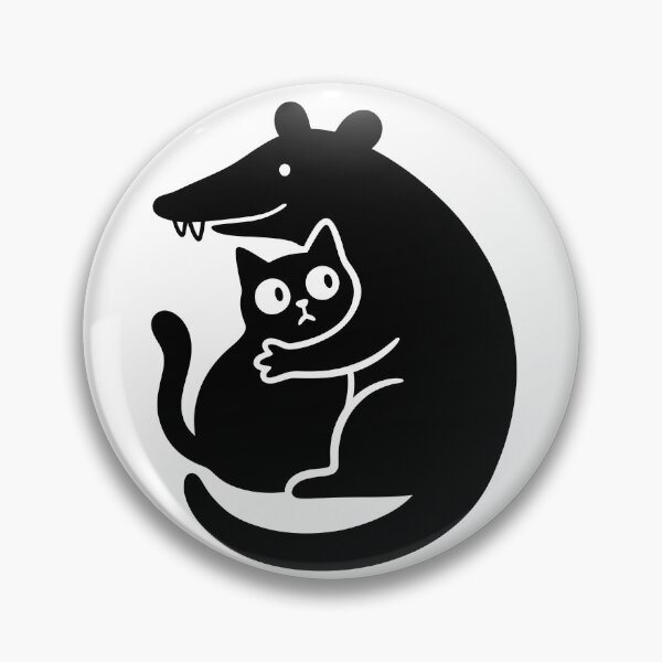 Item preview, Opossum and cat designed and sold by Visual-Elixir.