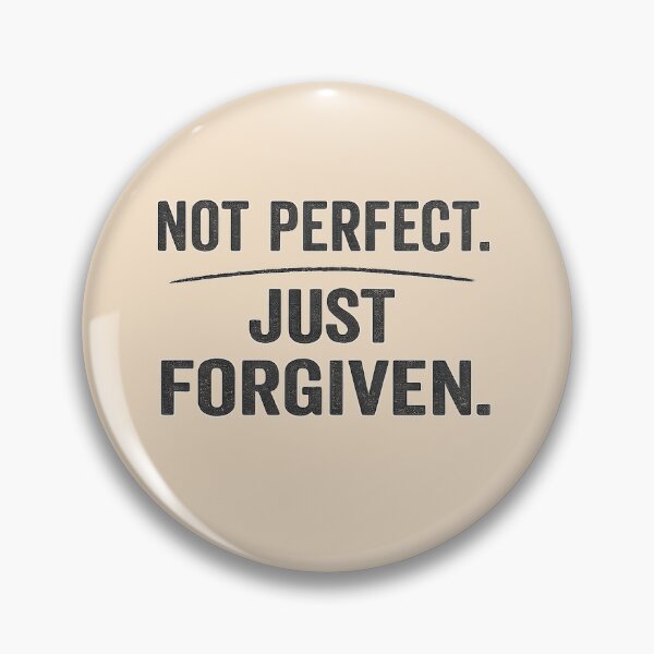 Item preview, Not Perfect Just Forgiven | Christian Grace Gift | Faith Encouragement Apparel | Bold Gospel Gift designed and sold by HooptownRV.