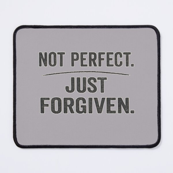 Item preview, Not Perfect Just Forgiven | Christian Grace Gift | Faith Encouragement Apparel | Bold Gospel Gift designed and sold by HooptownRV.