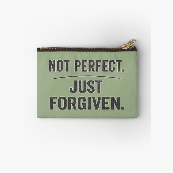 Item preview, Not Perfect Just Forgiven | Christian Grace Gift | Faith Encouragement Apparel | Bold Gospel Gift designed and sold by HooptownRV.