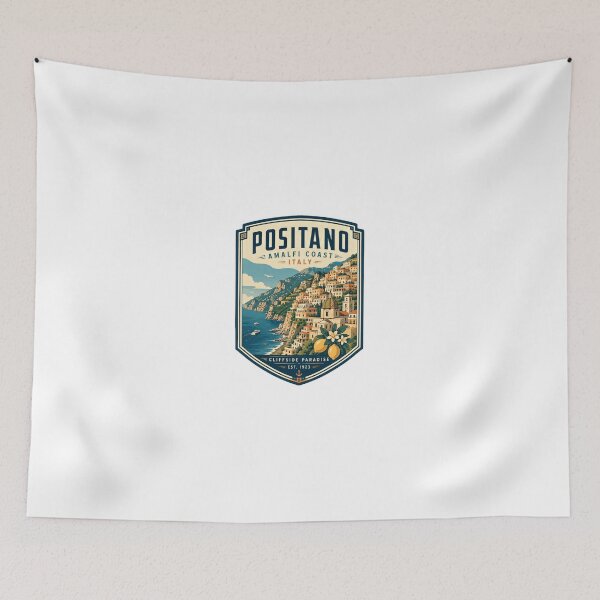 Item preview, Positano Amalfi Coast Italy Cliffside Paradise Travel Souvenir designed and sold by Simsimah26Parks.