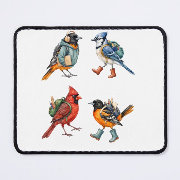 Item preview, Songbird School Sticker Pack designed and sold by Roy & Tiffany.