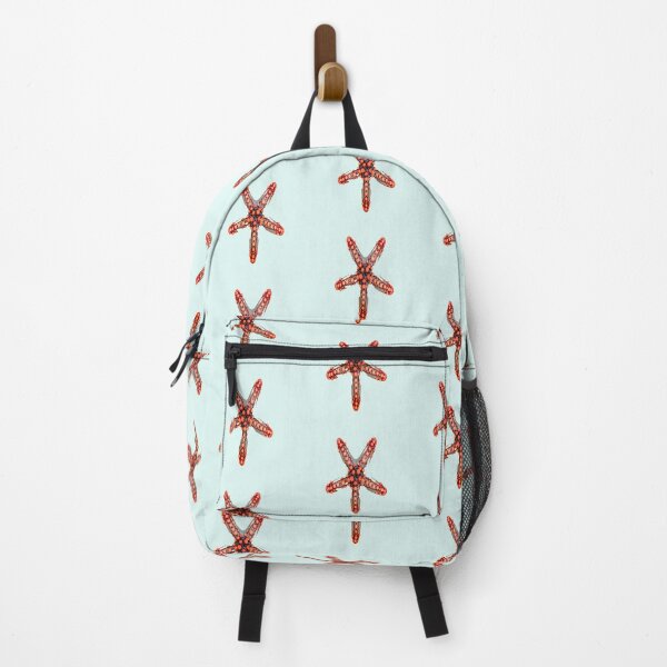 Item preview, Orange Sea Star – Unique Marine Life Design designed and sold by Marilia Rosado Studio.