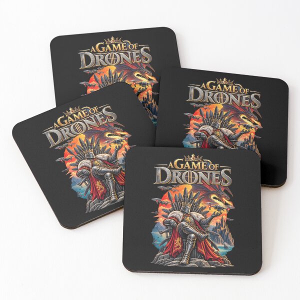 Item preview, A Game Of Drones Funny Knight Parody designed and sold by Lombardino.