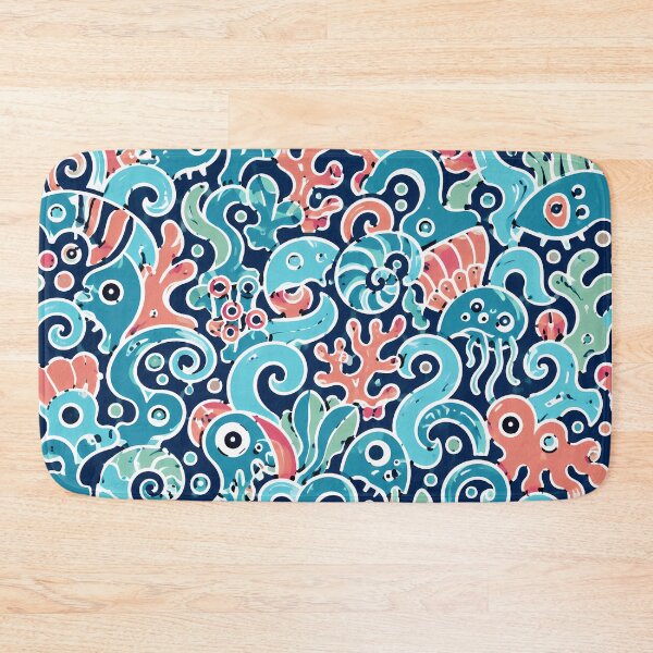 Item preview, Deep Sea Labyrinth (Oceanic x Doodle) designed and sold by Thai Vibe Studio.
