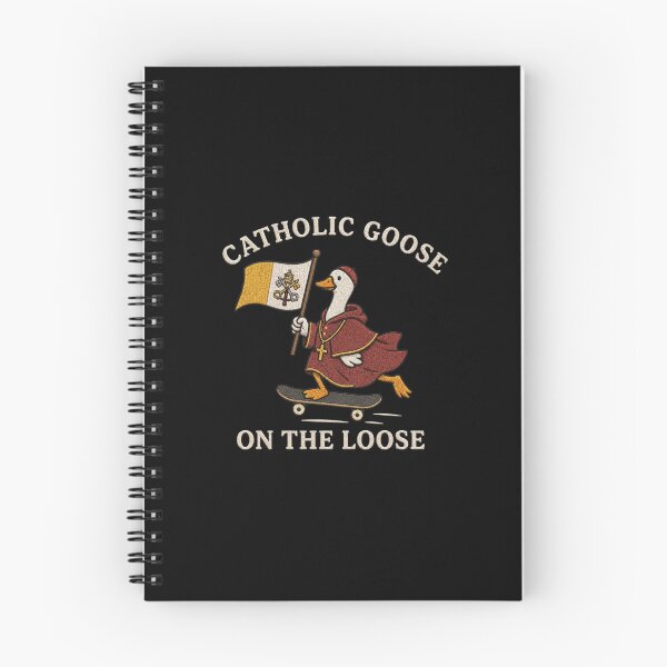 Item preview, Catholic Funny, Religious Silly Goose, Franciscan, Catholic Gift, Youth Group, Vatican Flag designed and sold by Quiajia.