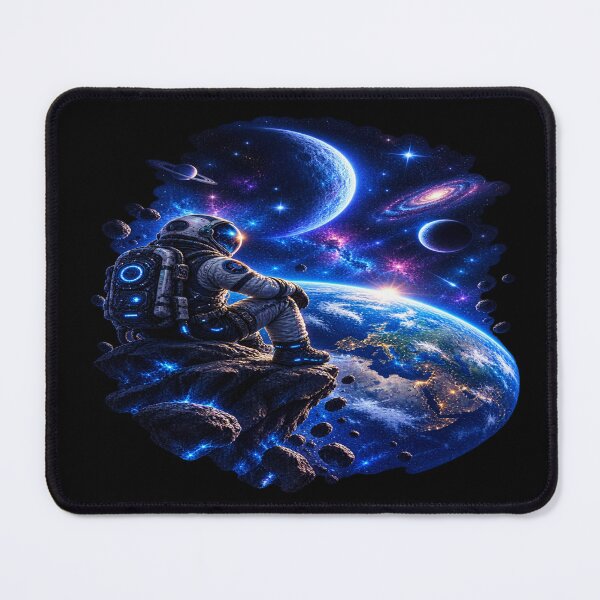 Item preview, Astronaut Beyond Earth – Cosmic Journey into the Unknown designed and sold by TroviTutto.