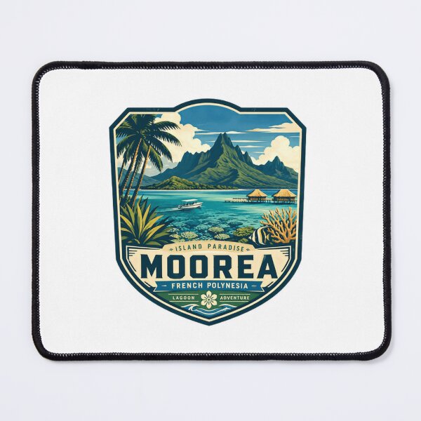 Item preview, Island Paradise Moorea French Polynesia Lagoon Adventure Travel Vacation designed and sold by Simsimah26Parks.