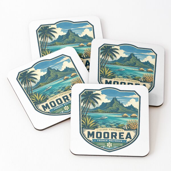 Item preview, Island Paradise Moorea French Polynesia Lagoon Adventure Travel Vacation designed and sold by Simsimah26Parks.