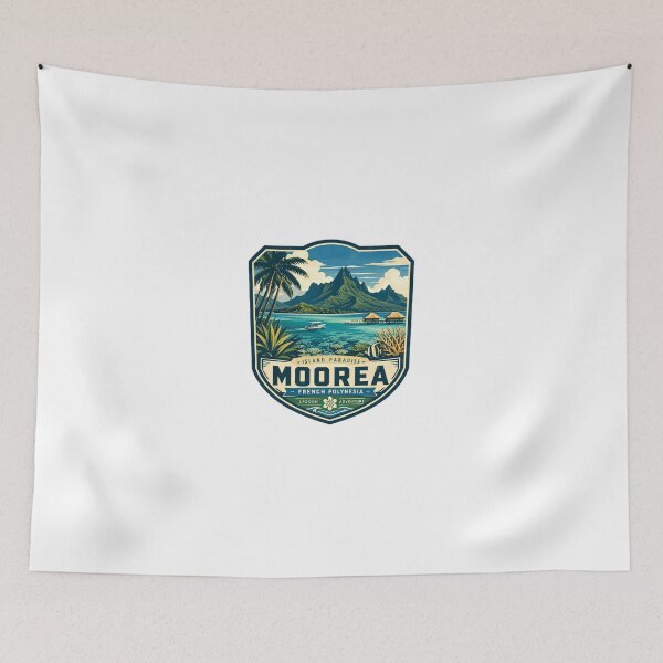 Item preview, Island Paradise Moorea French Polynesia Lagoon Adventure Travel Vacation designed and sold by Simsimah26Parks.
