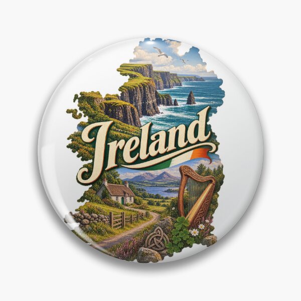 Item preview, Ireland designed and sold by StackedPixels.