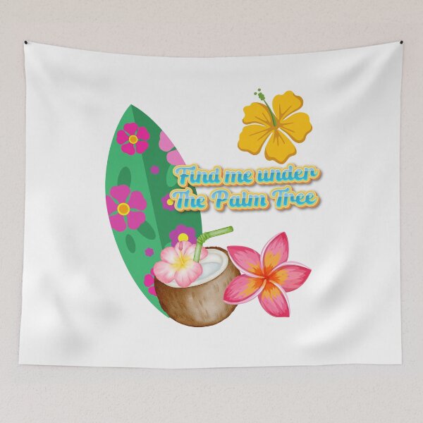 Item preview, Find me under the Palm Tree designed and sold by ImaginARTDesign.