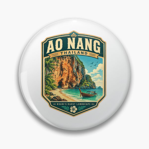 Item preview, Ao Nang Thailand Krabi's Karst Landscape Travel Souvenir Vacation designed and sold by Simsimah26Parks.