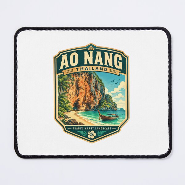 Item preview, Ao Nang Thailand Krabi's Karst Landscape Travel Souvenir Vacation designed and sold by Simsimah26Parks.
