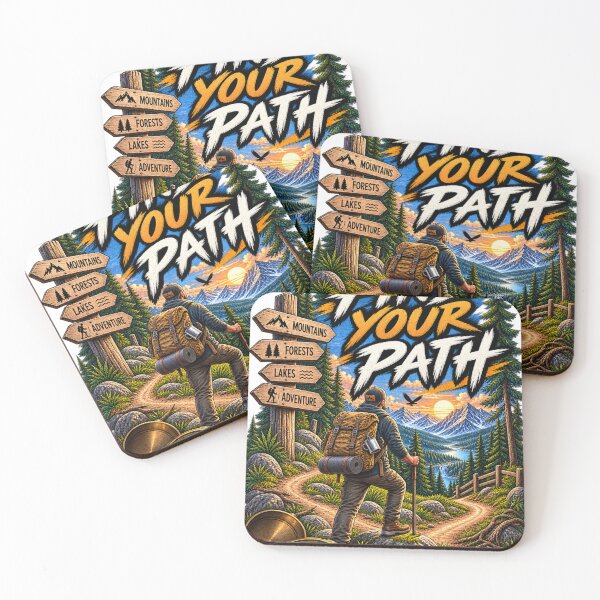 Item preview, Find Your Path Mountain Hiking Adventure designed and sold by Print Print On.