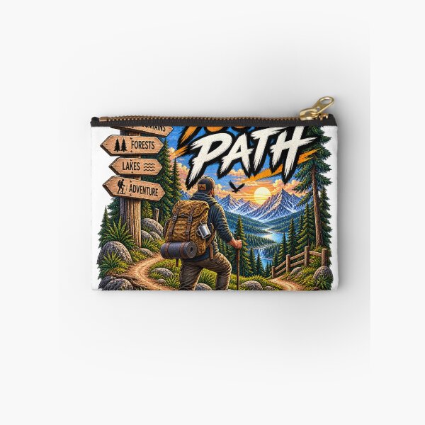 Item preview, Find Your Path Mountain Hiking Adventure designed and sold by Print Print On.