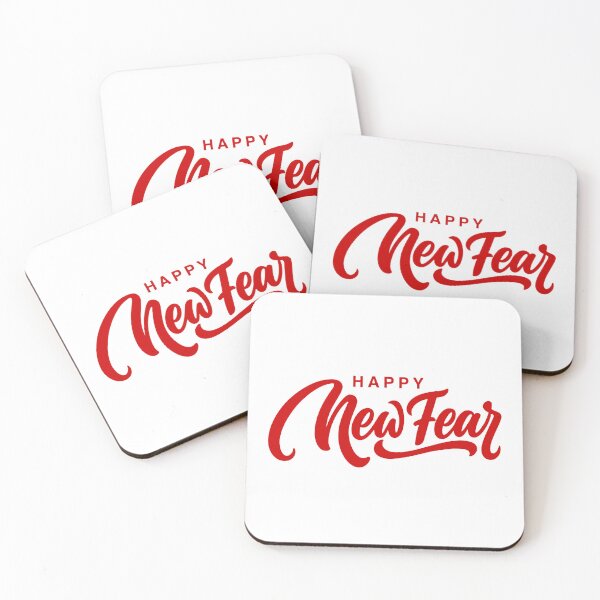 Item preview, Happy New Fear – Funny Sarcastic New Year Typography designed and sold by astercat.