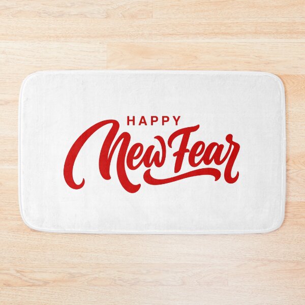 Item preview, Happy New Fear – Funny Sarcastic New Year Typography designed and sold by astercat.