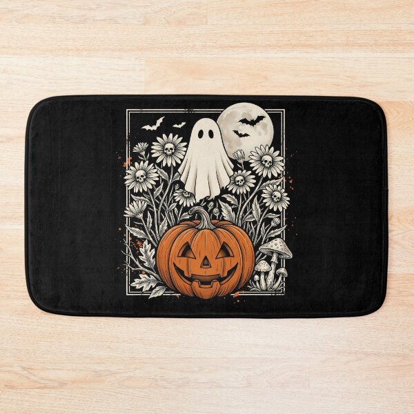 Item preview, funny Vintage Ghost Pumpkin Halloween moon Spooky gift designed and sold by Amzkao.