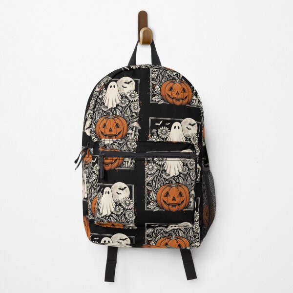 Item preview, funny Vintage Ghost Pumpkin Halloween moon Spooky gift designed and sold by Amzkao.