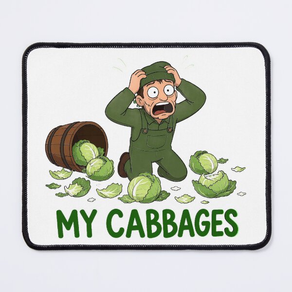 Item preview, Avatar the Last Airbender My Cabbages Meme Design designed and sold by Catsi-Nook-Art.