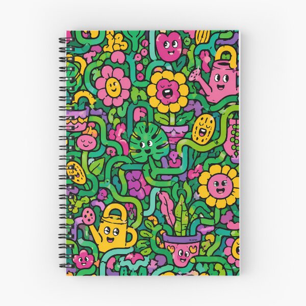 Item preview, Botanical Greenhouse Maze (Nature x Doodle) designed and sold by Thai Vibe Studio.